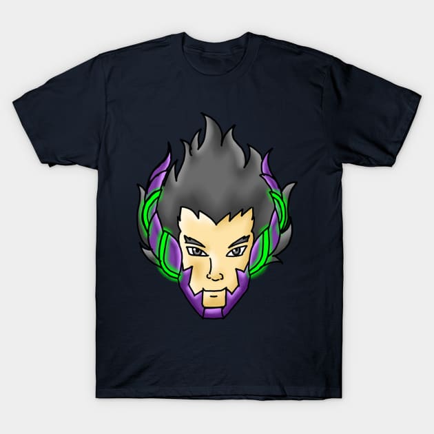 SUPER HERO MECHAGON (HEAD) T-Shirt by MIZART